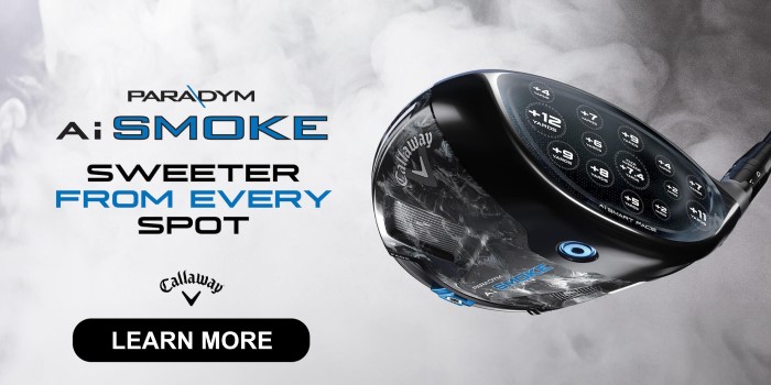 Callaway Paradym ai smoke driver