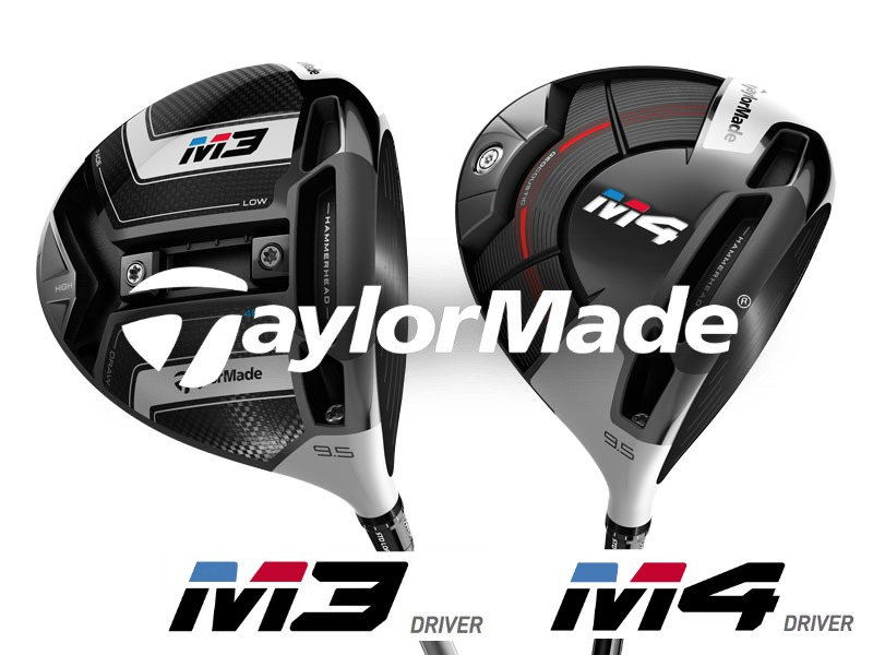 Taylormade M3 and M4 Driver